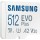 Samsung Evo Plus microSDXC 512GB U3 V30 with Adapter (2021)